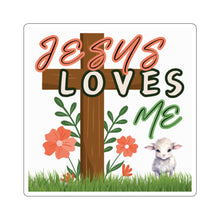 Load image into Gallery viewer, Jesus Loves Me Sticker