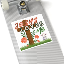 Load image into Gallery viewer, Jesus Loves Me Sticker
