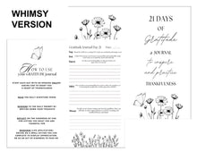 Load image into Gallery viewer, 21 Days of Gratitude Devotional Journal (SPECIAL BOGO 50% OFF BUNDLE)