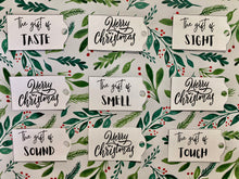 Load image into Gallery viewer, Digital download* Unique Holiday / Christmas Gift Tags based on the 5 senses