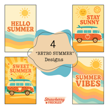 Cargar imagen en el visor de la galería, Retro Summer Cell Phone Wallpaper &amp; Lock Screens
