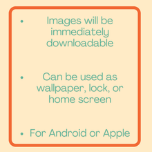 Cargar imagen en el visor de la galería, Retro Summer Cell Phone Wallpaper &amp; Lock Screens
