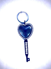 Load image into Gallery viewer, Keychain / Zipper Pull Flower Heart Creations
